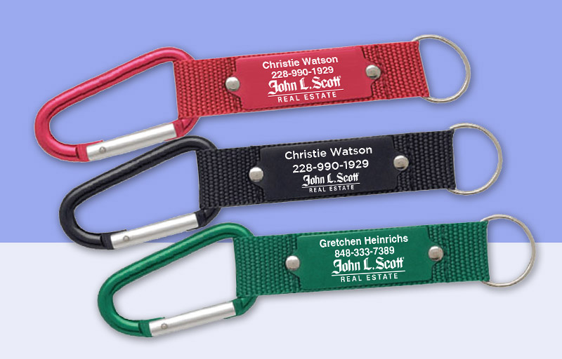 John L. Scott Real Estate Carabiner - John L. Scott Real Estate personalized promotional products | BestPrintBuy.com