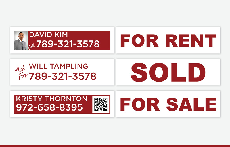 Alliance Bay Realty Real Estate Signs - ABR Signs for Realtors | BestPrintBuy.com