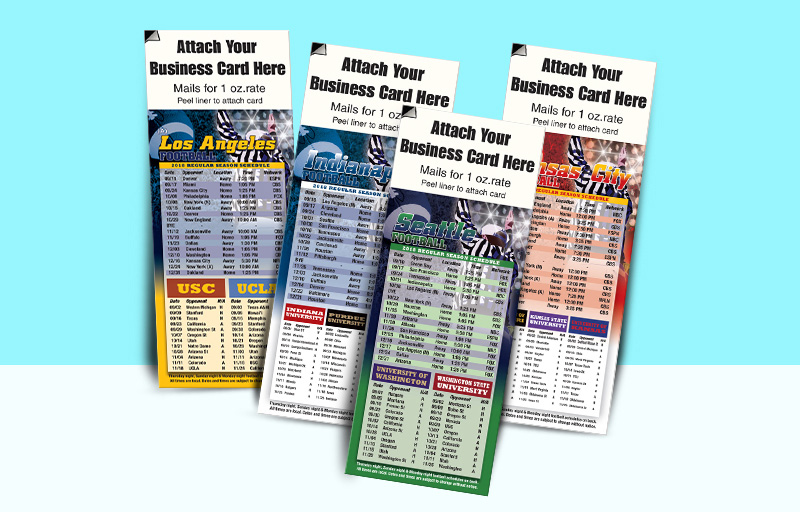 Advisors Living Real Estate Stock Magnetic Baseball Schedules - ALR  personalized realtor marketing materials | BestPrintBuy.com