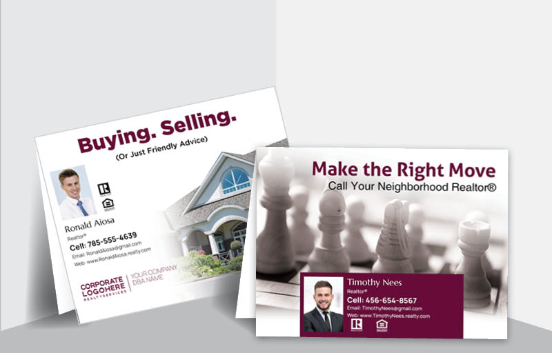 Berkshire Hathaway Real Estate Folded Note Cards - Berkshire Hathaway  personal promotion note card stationery | BestPrintBuy.com