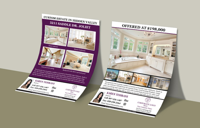 Berkshire Hathaway Real Estate two sided BestPrintBuy.com