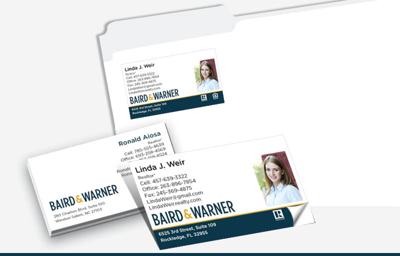 Business card label