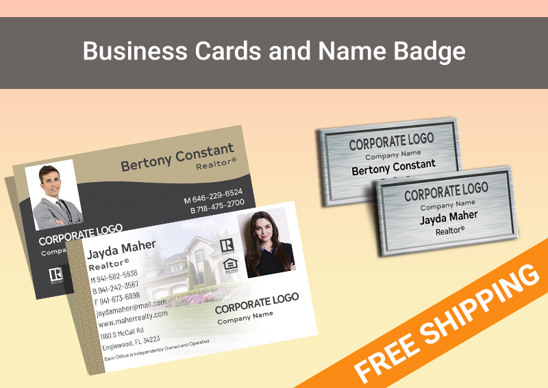 Century 21 Real Estate Silver Agent Package - personalized business cards, letterhead, envelopes and note cards | BestPrintBuy.com