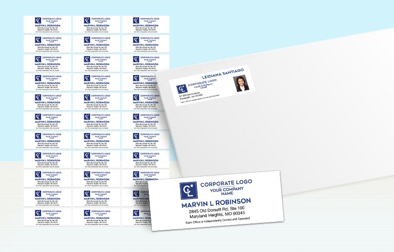 Coldwell Banker Real Estate Return Address Labels - Coldwell Banker  personalized mailing labels for envelopes | BestPrintBuy.com