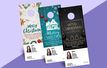 Berkshire Hathaway Christmas Door Hangers