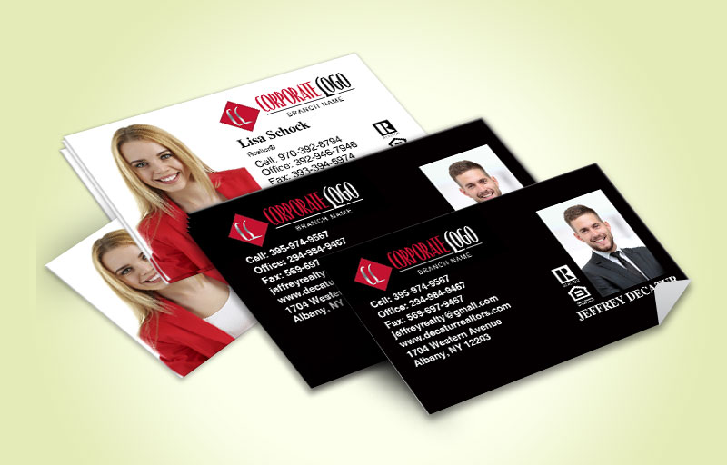 HomeSmart Real Estate Business Card Labels With Photo - HomeSmart Real Estate marketing materials | BestPrintBuy.com