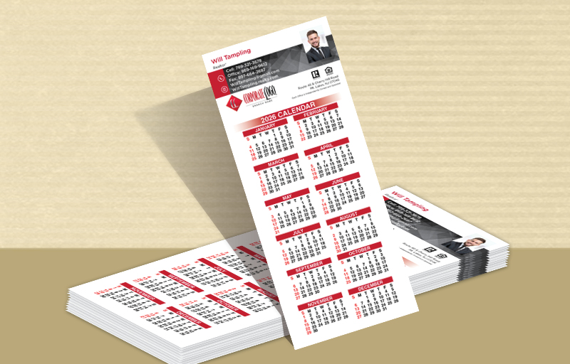 HomeSmart Real Estate Business Card Calendar Magnets