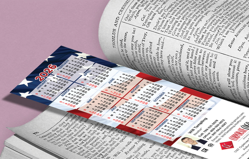 HomeSmart Real Estate Calendar Bookmarks - HomeSmart  2026 calendars | BestPrintBuy.com