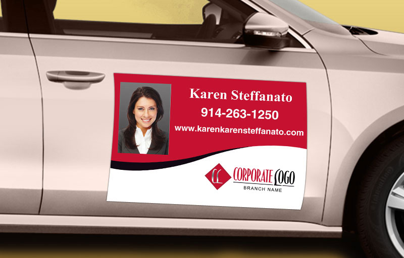 Home Smart Real Estate 12 x 18 with Photo Car Magnets - Home Smart  approved vendor custom car magnets for realtors | BestPrintBuy.com
