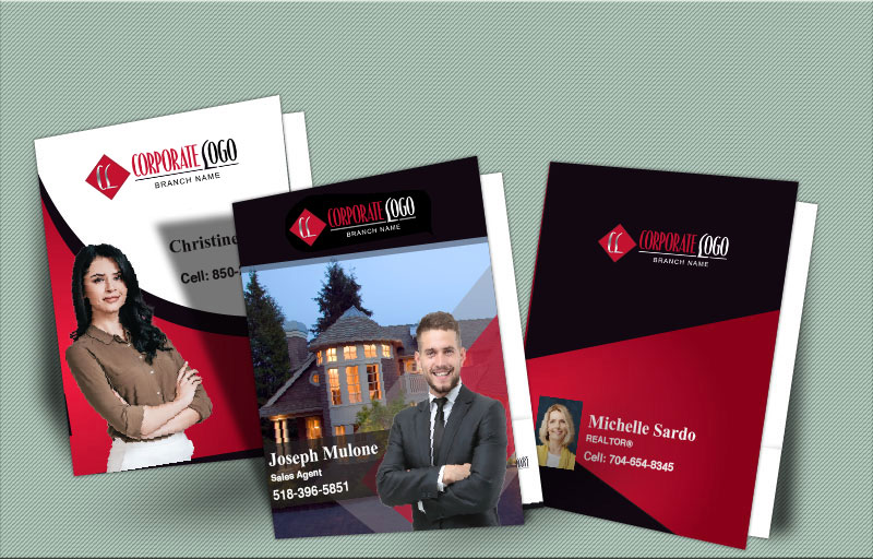 HomeSmart Real Estate Custom Presentation Folders - custom folders | BestPrintBuy.com