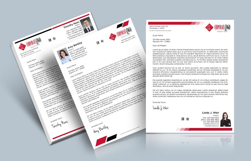 HomeSmart Real Estate Letterheads - Custom Letterhead Stationery for Realtors | BestPrintBuy.com