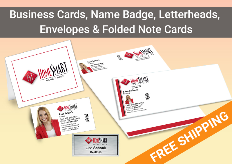 homesmart Real Estate BC Agent Package -  personalized business cards| BestPrintBuy.com