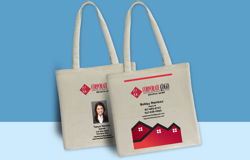 HomeSmart Real Estate Tote Bags -promotional products | BestPrintBuy.com