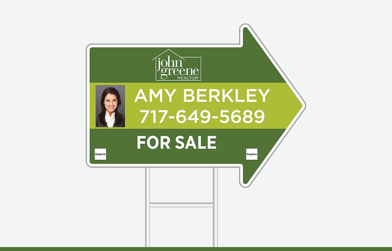 John Greene Realtor Real Estate Signs - JGR Signs for Realtors | BestPrintBuy.com