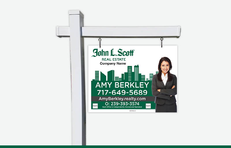 John L.Scott Real Estate Signs - JLS Signs for Realtors | BestPrintBuy.com