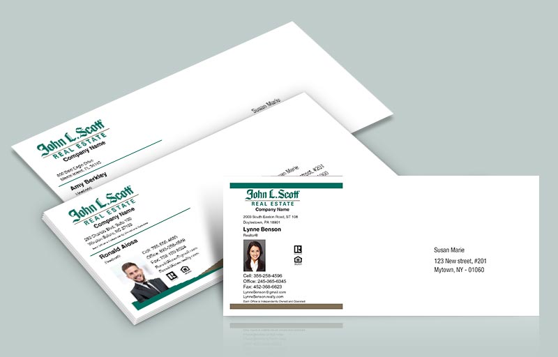 John L.Scott Real Estate #10 Envelopes - Custom #10 Envelopes Stationery for Realtors | BestPrintBuy.com