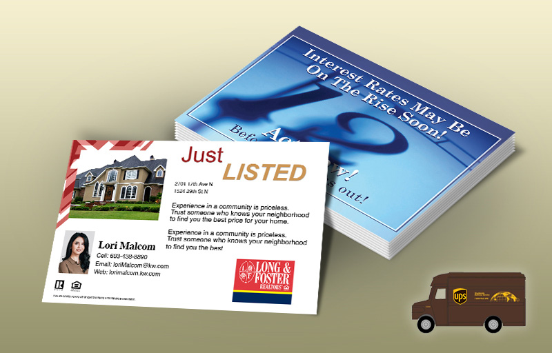 Long & Foster Real Estate EDDM Postcards - personalized Every Door Direct Mail Postcards | BestPrintBuy.com