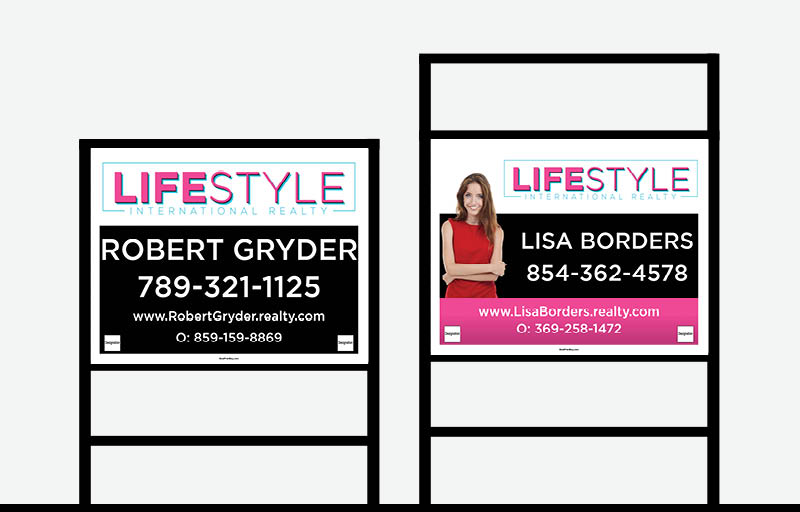 LIFESTYLE International Realty Real Estate Signs - LSIR Signs for Realtors | BestPrintBuy.com