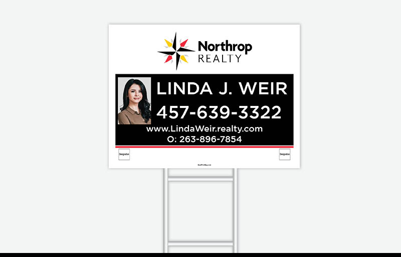 Northrop Realty Real Estate Signs - NRR Signs for Realtors | BestPrintBuy.com