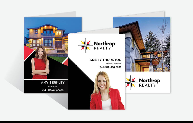 Northrop Realty Real Estate Custom Presentation Folders - custom folders | BestPrintBuy.com