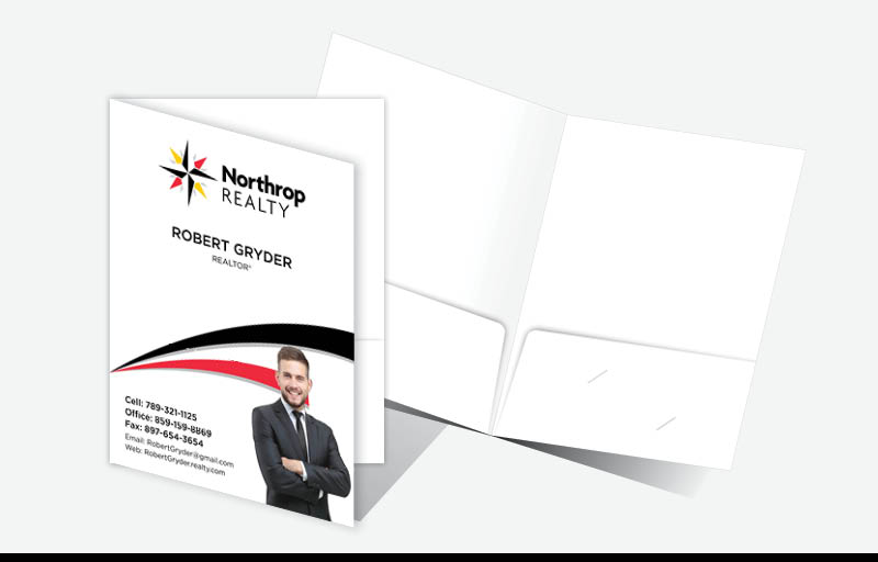 Northrop Realty Real Estate Econo Presentation Folders - Econo Presentation Folders | BestPrintBuy.com