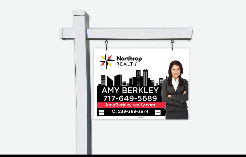 Northrop Realty Real Estate Signs - NRR Signs for Realtors | BestPrintBuy.com