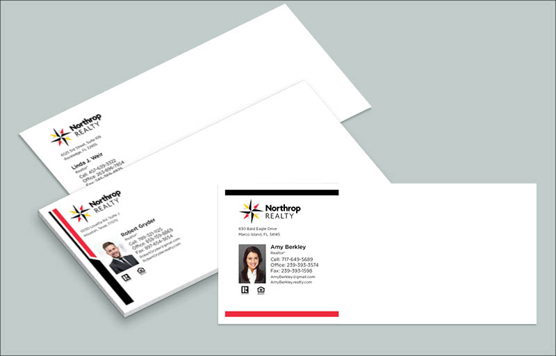 Northrop Realty Real Estate #10 Envelopes - Custom #10 Envelopes Stationery for Realtors | BestPrintBuy.com