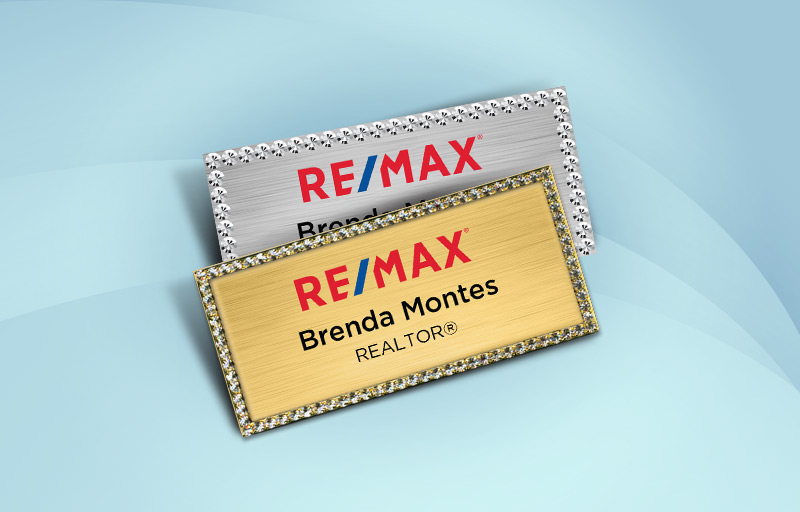 REMAX Real Estate Spot UV (Gloss) Raised Business Cards - KW Approved Vendor Luxury Raised Printing & Suede Stock Business Cards for Realtors | BestPrintBuy.com