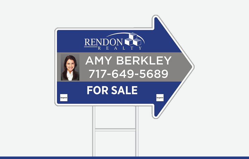 Rendon Realty Real Estate Signs - RNR Signs for Realtors | BestPrintBuy.com
