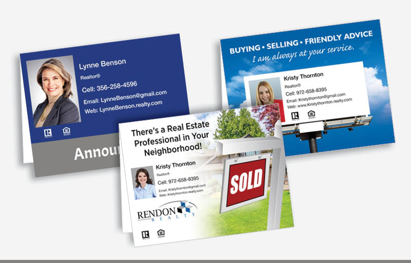 Rendon Realty Real Estate Postcard Mailing -  direct mail postcard templates and mailing services | BestPrintBuy.com