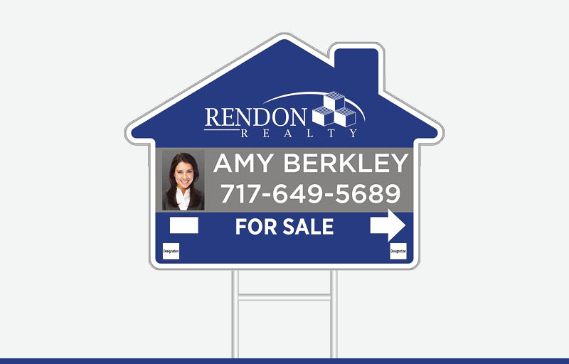Rendon Realty Real Estate Signs - RNR Signs for Realtors | BestPrintBuy.com