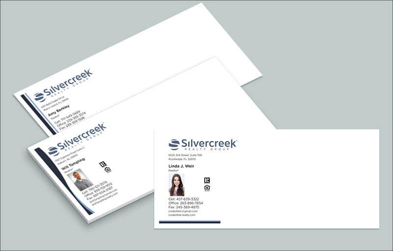 Silvercreek Realty Group Real Estate #10 Envelopes - Custom #10 Envelopes Stationery for Realtors | BestPrintBuy.com
