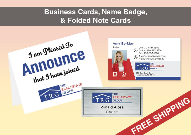 The Real Estate Group Real Estate BC Agent Package - The Real Estate Group approved vendor personalized business cards| BestPrintBuy.com