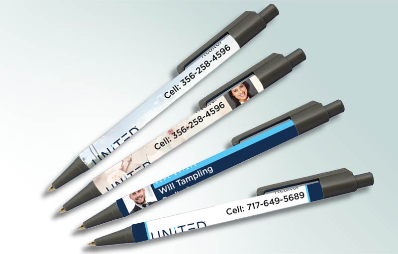 United Real Estate  Real Estate Colorama Pens - promotional products | BestPrintBuy.com