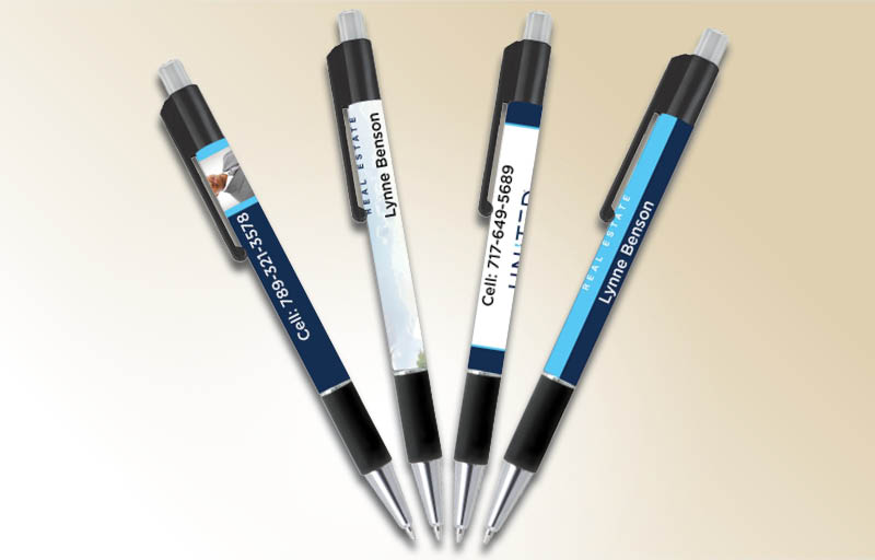 United Real Estate  Real Estate Colorama Grip Pens - promotional products | BestPrintBuy.com