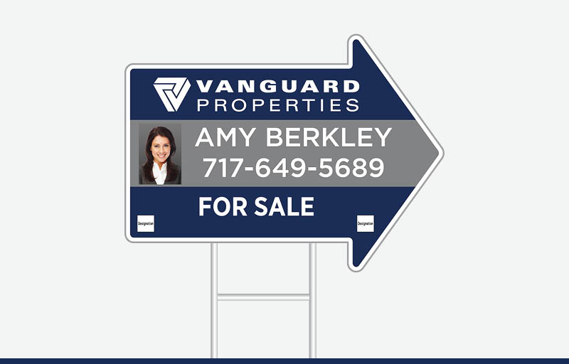 Vanguard Properties Real Estate Signs - VP Signs for Realtors | BestPrintBuy.com