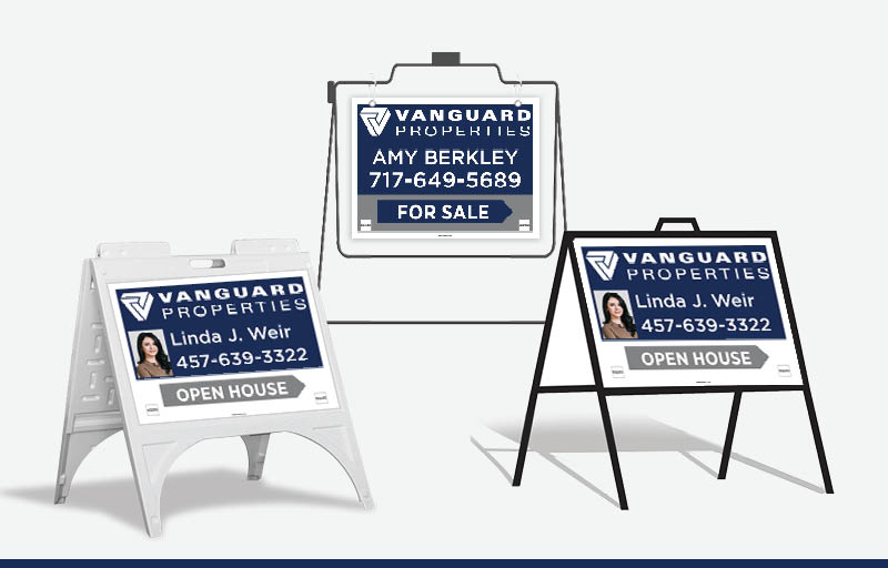 Vanguard Properties Real Estate Signs - VP Signs for Realtors | BestPrintBuy.com