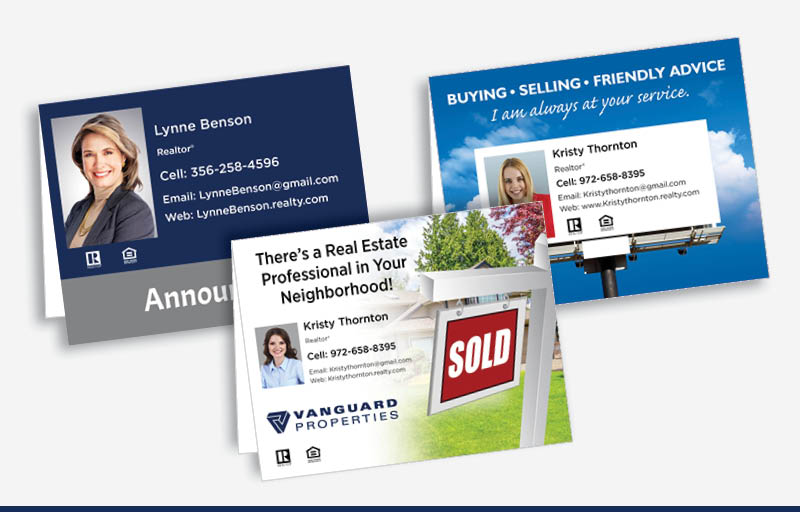 Vanguard Properties Real Estate Postcard Mailing -  direct mail postcard templates and mailing services | BestPrintBuy.com