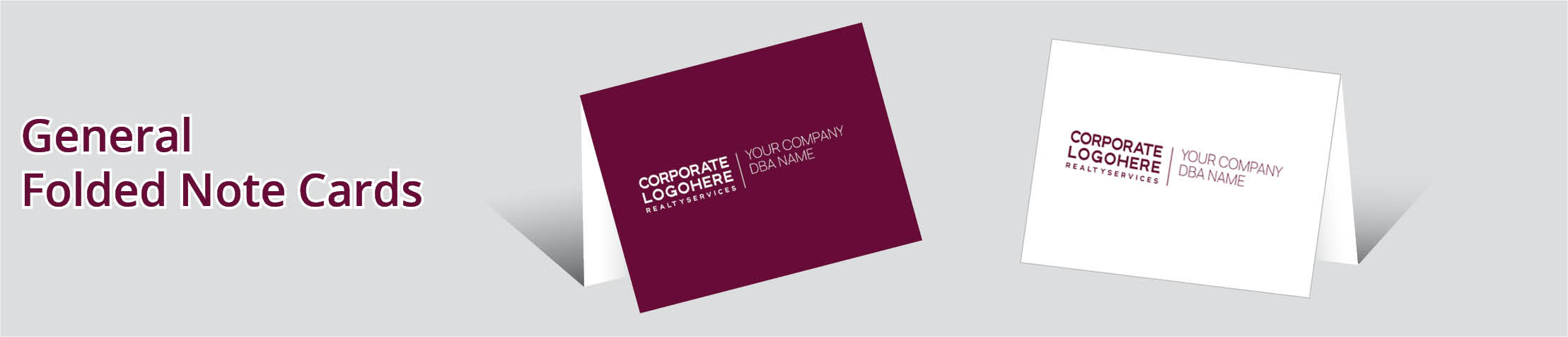 Berkshire Hathaway Real Estate Berkshire Hathaway Commercial Folded Note Cards - Berkshire Hathaway note card stationery | BestPrintBuy.com