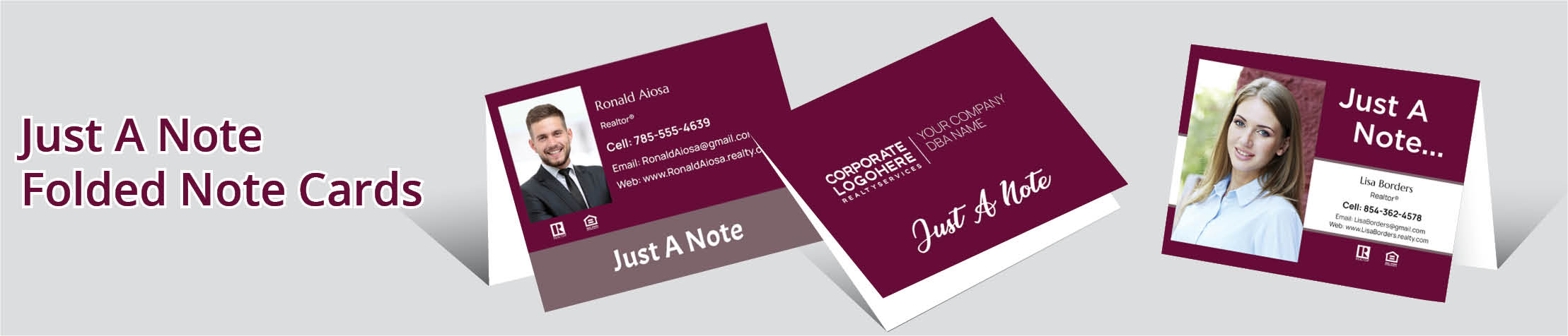 Berkshire Hathaway Real Estate General Folded Note Cards - Berkshire Hathaway  note card stationery | BestPrintBuy.com