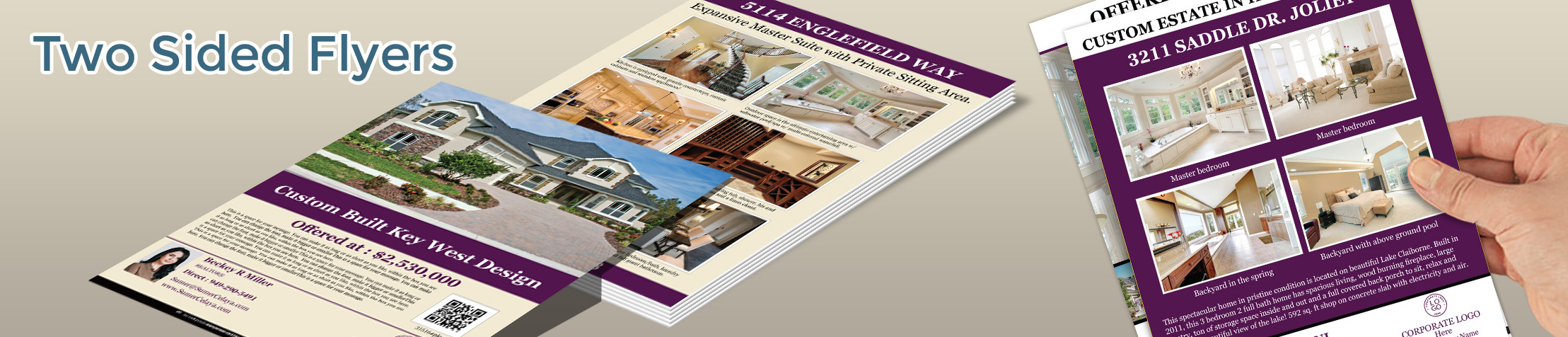Berkshire Hathaway Real Estate Flyers and Brochures - Berkshire Hathaway two-sided flyer templates for open houses and marketing | BestPrintBuy.com