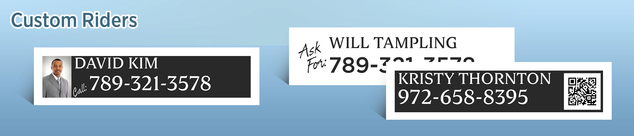 Engel Volkers Real Estate Custom Riders - EVR real estate signs and riders | BestPrintBuy.com