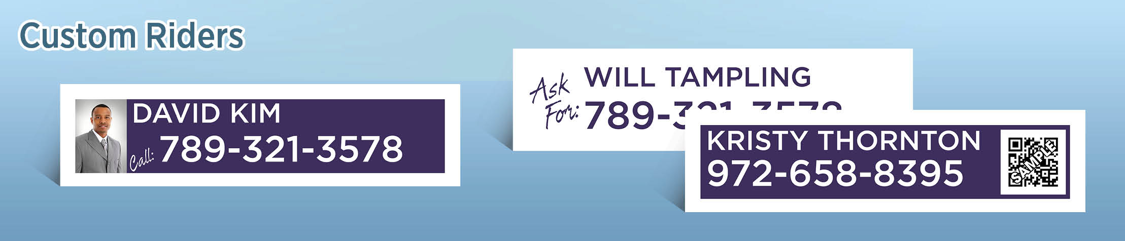 Regal Realtors Real Estate Custom Riders - RRS real estate signs and riders | BestPrintBuy.com