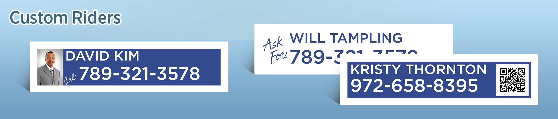 The Real Estate Group Real Estate Custom Riders - TRG real estate signs and riders | BestPrintBuy.com