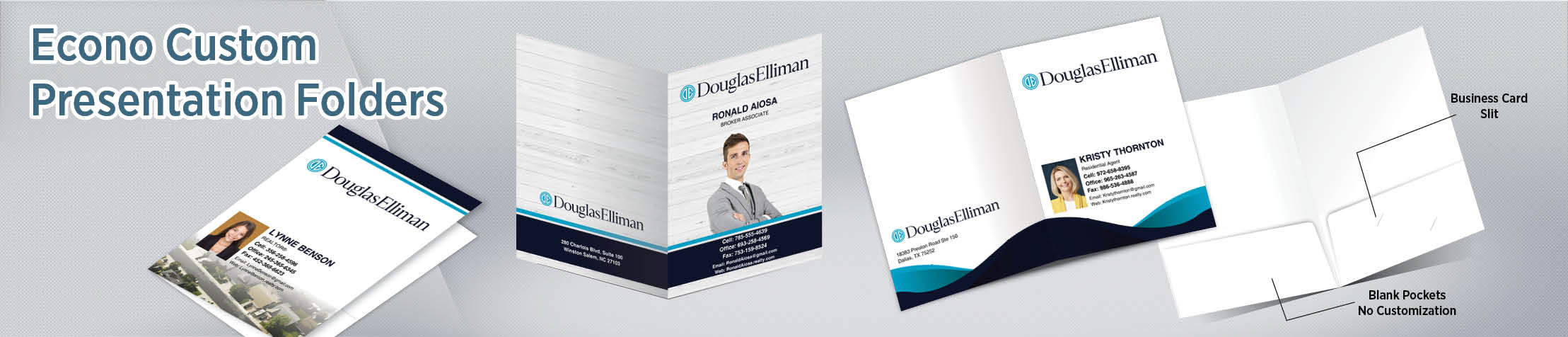 Douglas Elliman Econo Presentation Folders - folders | BestPrintBuy.com