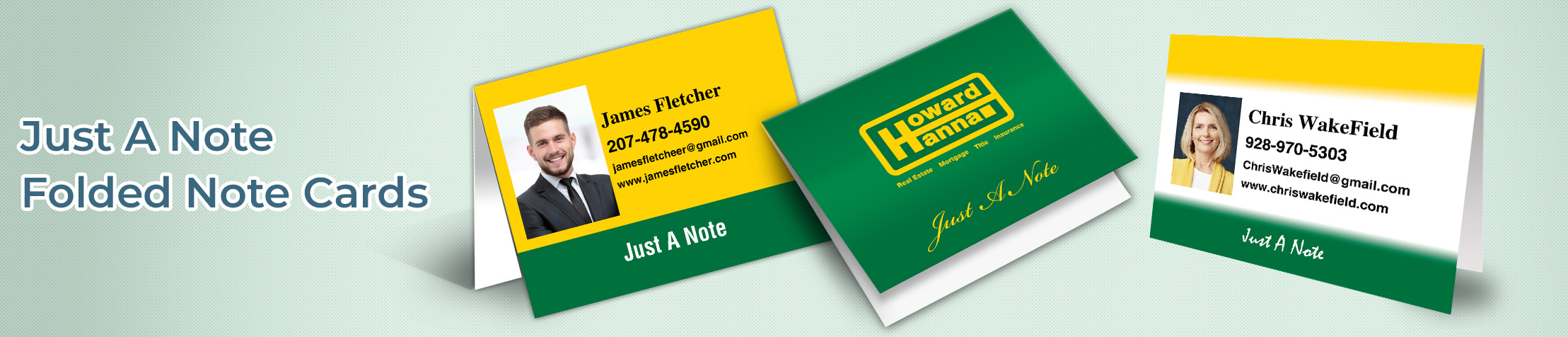 Howard Hanna Real Estate General Folded Note Cards - Howard Hanna  note card stationery | BestPrintBuy.com
