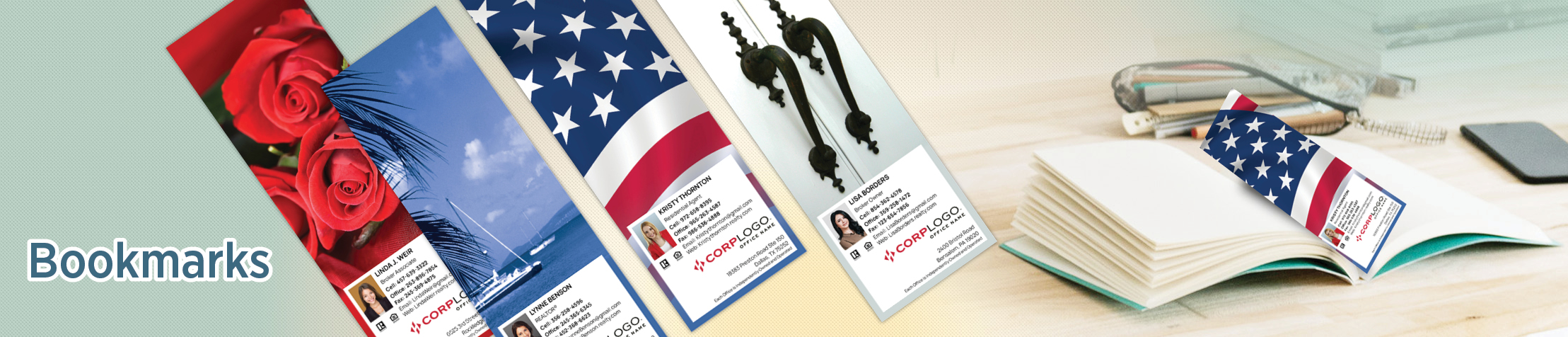 HomeSmart Real Estate Bookmarks - HomeSmart  custom realtor bookmarks | BestPrintBuy.com