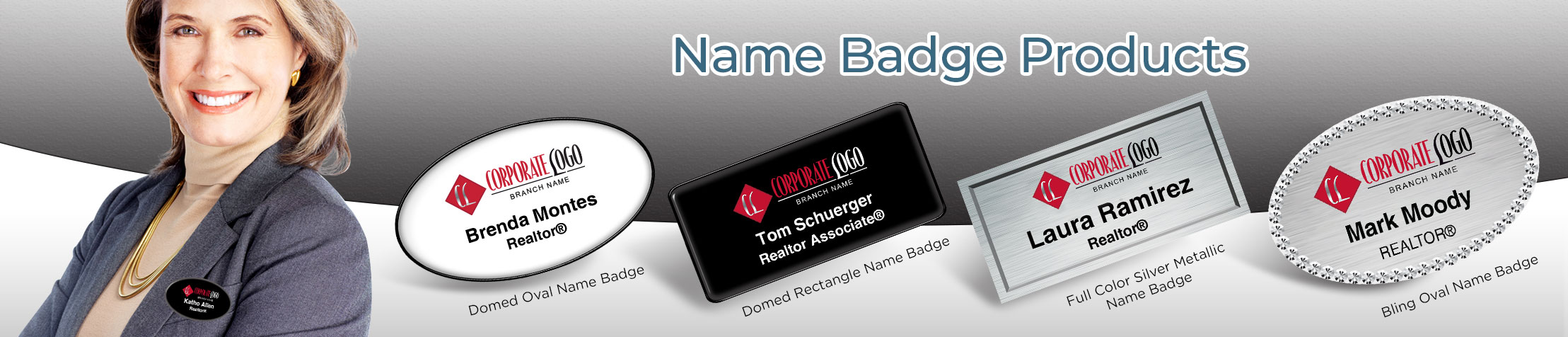 HomeSmart Real Estate Name Badge Products - HomeSmart Real Estate Name Tags for Realtors | BestPrintBuy.com