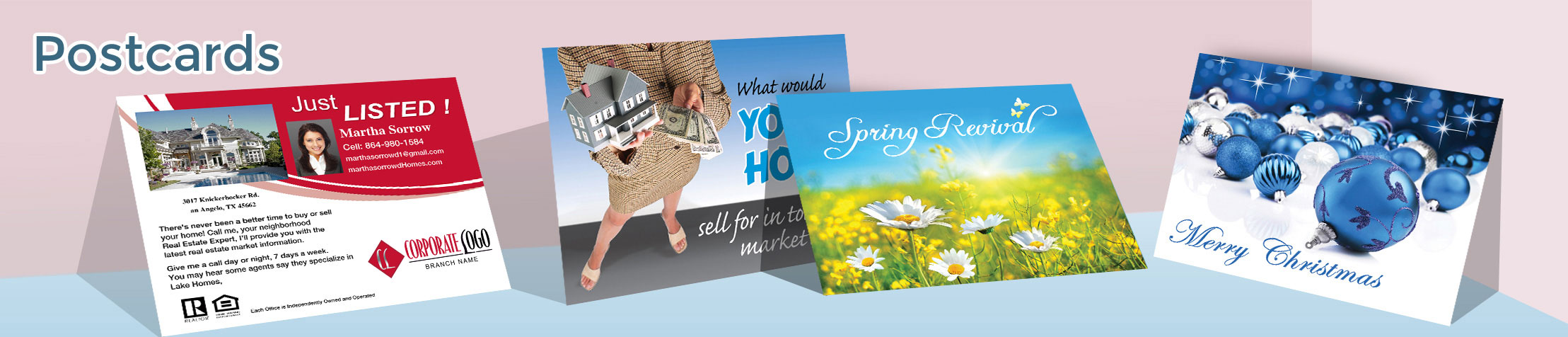 HomeSmart Real Estate Postcards - HomeSmart postcard templates and direct mail postcard mailing services | BestPrintBuy.com