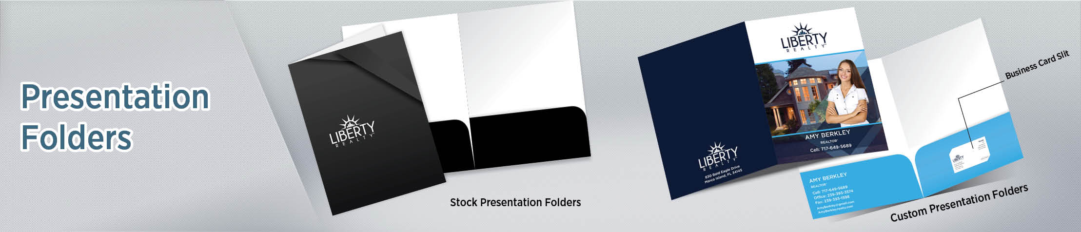Liberty Realty Presentation Folders - folders | BestPrintBuy.com